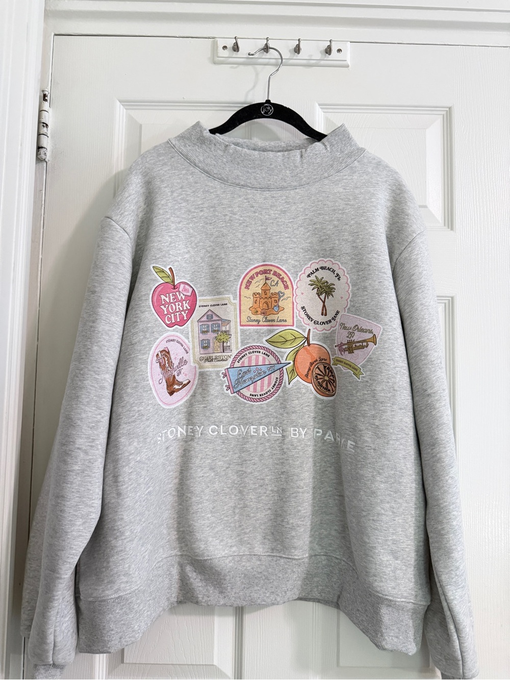 Stoney Clover Lane x parke limited edition Mockneck